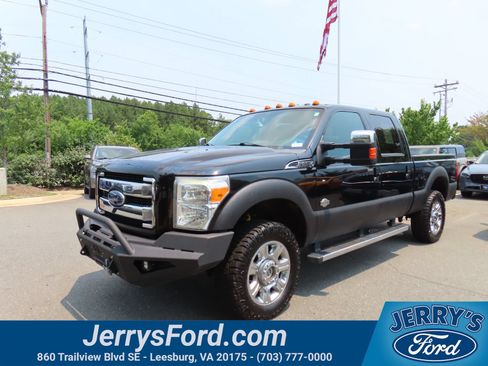 Used 2016 Ford F250 King Ranch w/ Snow Plow Prep Package AWD/4WD image 3
