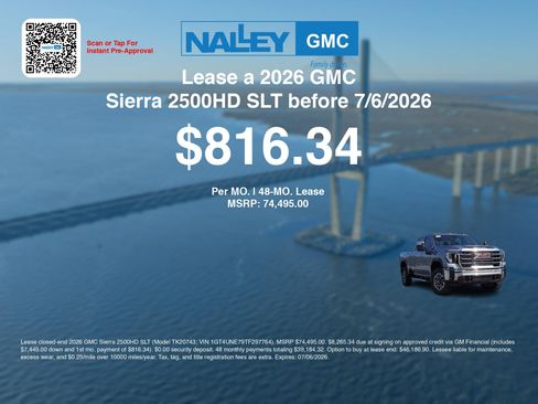 New 2026 GMC Sierra 2500 SLT w/ SLT Premium Package AWD/4WD image 3