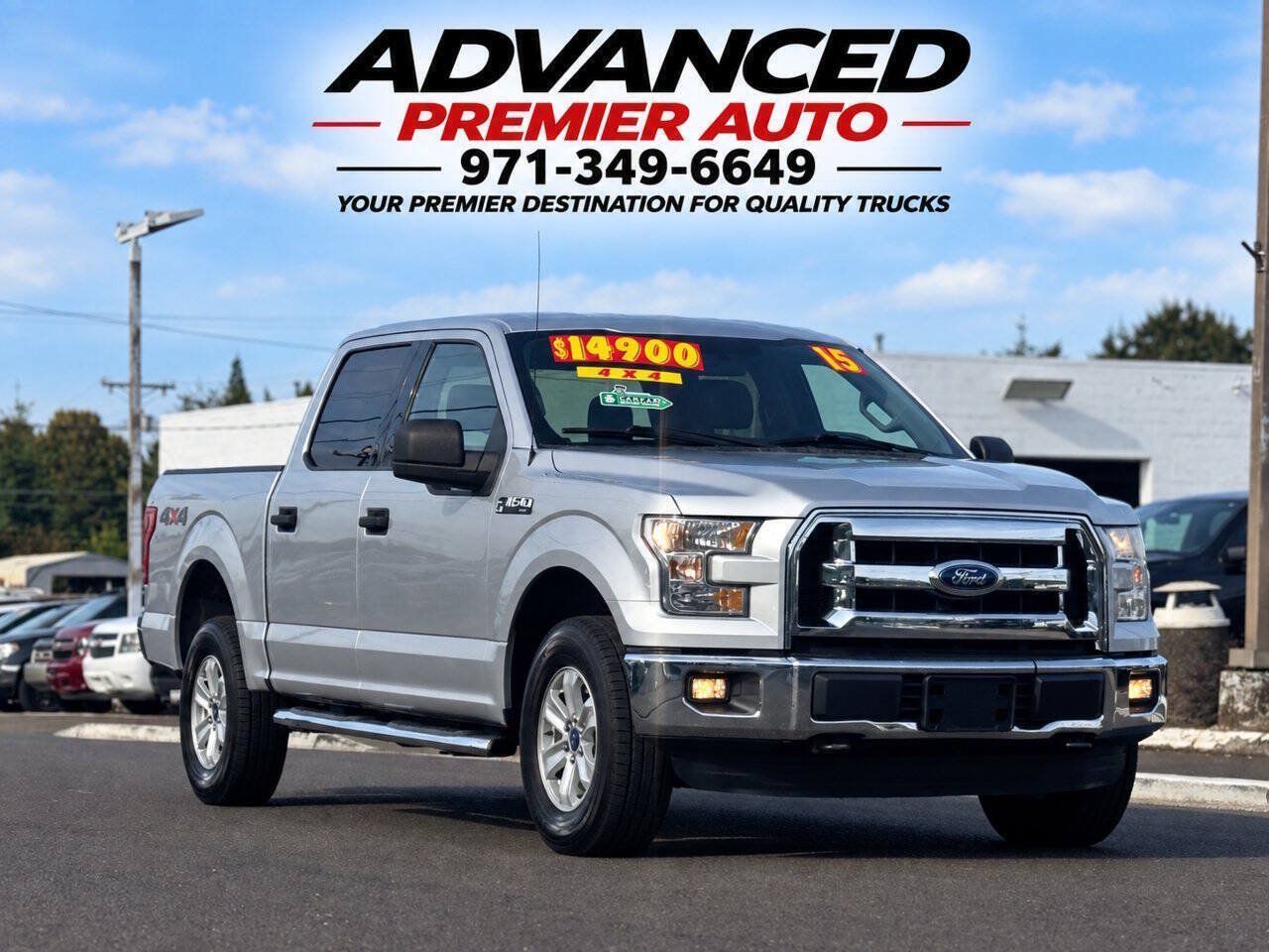 Used 2015 Ford F150 XLT AWD/4WD image 1