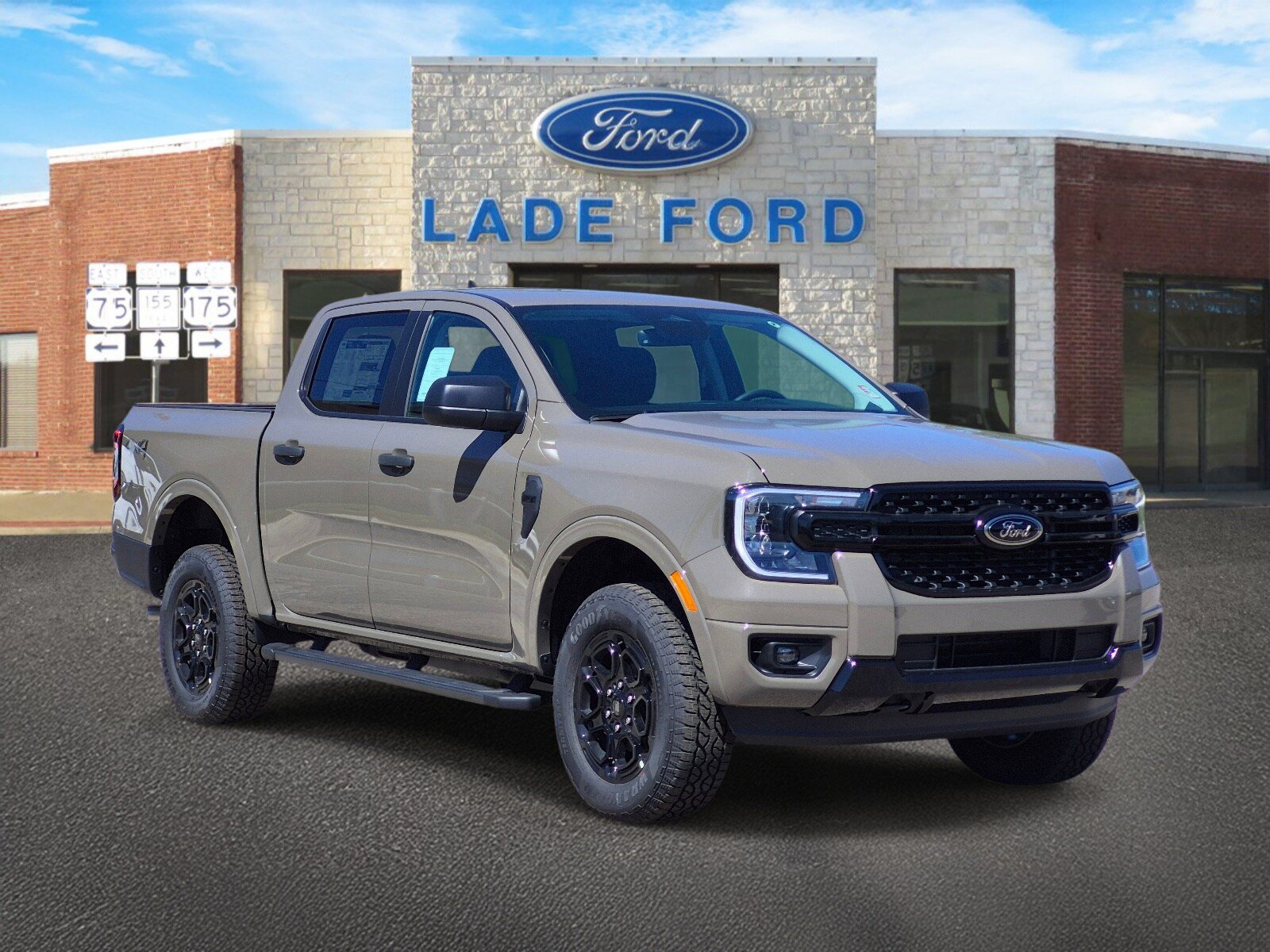 New 2026 Ford Ranger XLT w/ Black Appearance Package AWD/4WD image 1