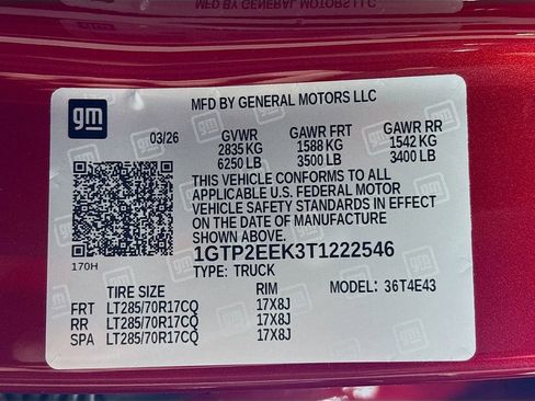 New 2026 GMC Canyon AT4X w/ LPO, Black Badging Package AWD/4WD image 32