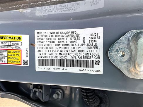 Used 2024 Honda Civic Sport image 33