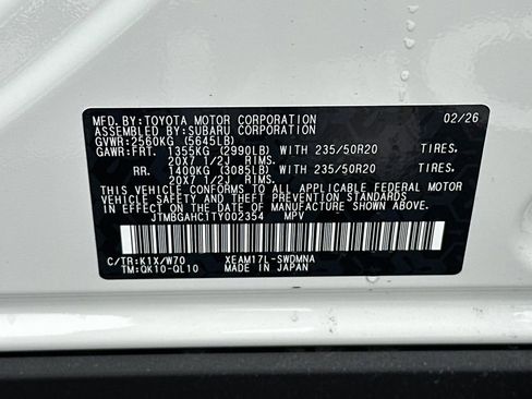 New 2026 Subaru Trailseeker image 35