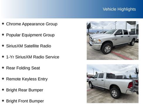 Used 2017 RAM 2500 Tradesman w/ Chrome Appearance Group AWD/4WD image 5