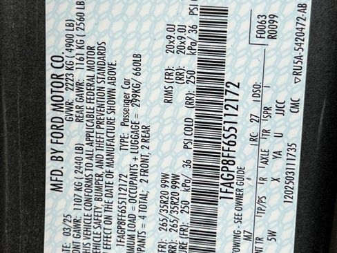 New 2025 Ford Mustang GT Premium image 26