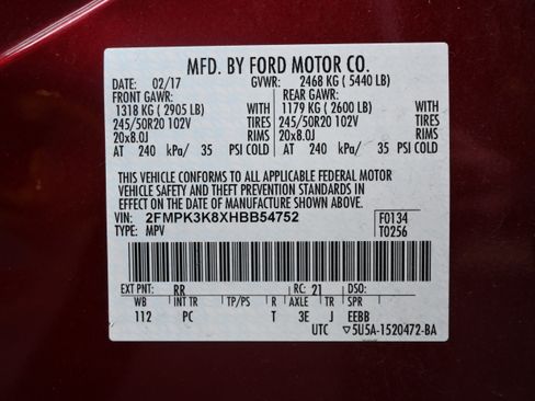 Used 2017 Ford Edge Titanium w/ Equipment Group 301A image 19