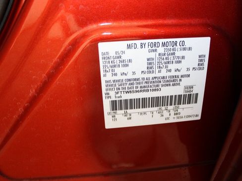 Certified 2024 Ford Maverick Lariat w/ Black Appearance Package image 25