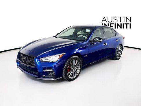 Certified 2020 INFINITI Q50 Red Sport 400 image 3