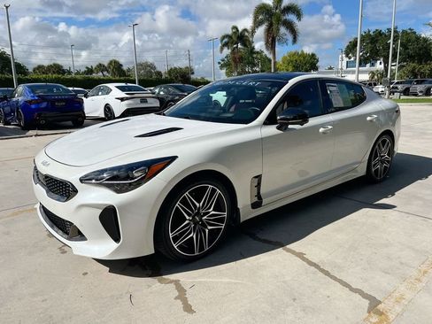 Used 2023 Kia Stinger GT2 w/ Red Interior Color Package RWD image 3