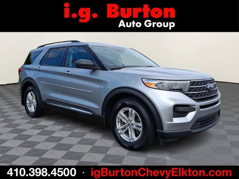 Used 2022 Ford Explorer XLT w/ Class IV Trailer Tow Package RWD image 1