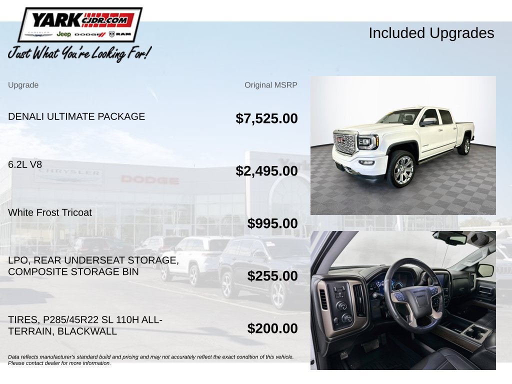 Used 2018 GMC Sierra 1500 Denali w/ Denali Ultimate Package AWD/4WD image 5