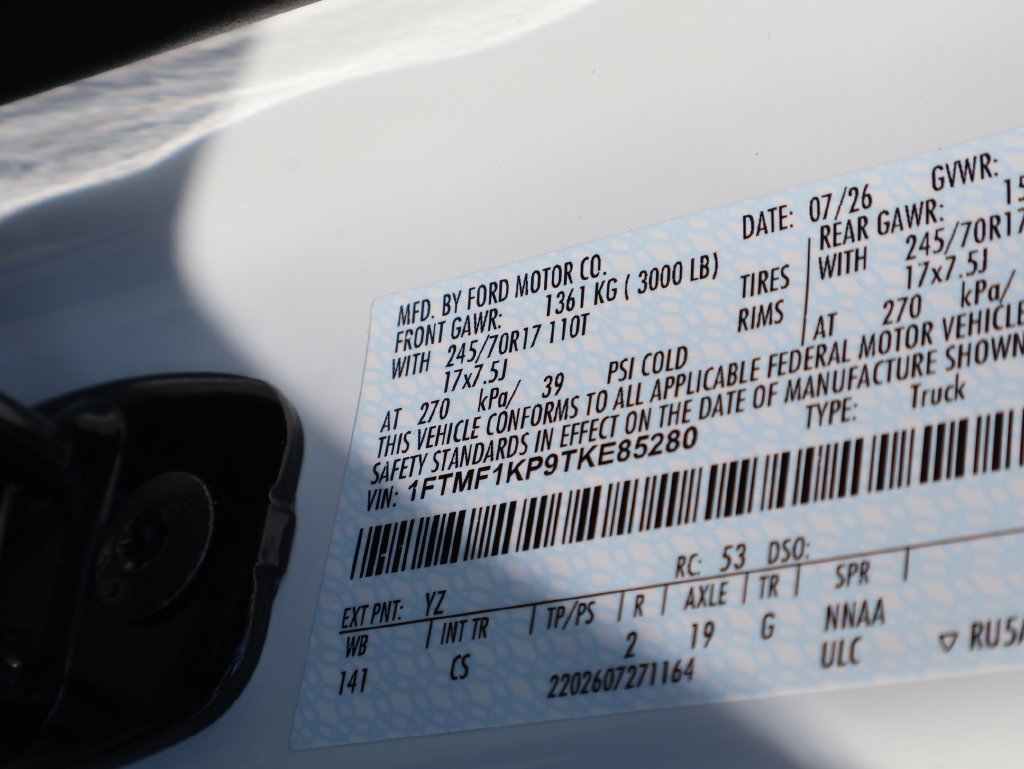 New 2026 Ford F150 XL w/ Equipment Group 103A High RWD image 32