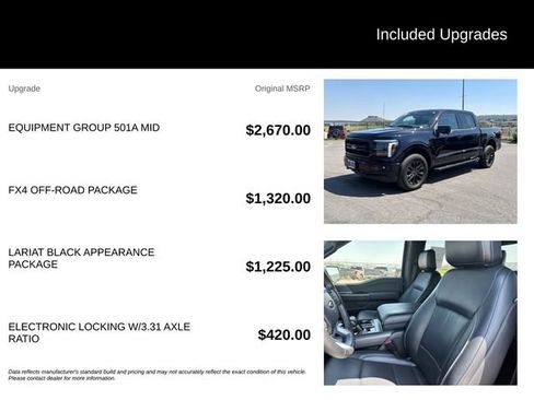 Certified 2025 Ford F150 Lariat w/ Equipment Group 501A Mid AWD/4WD image 5