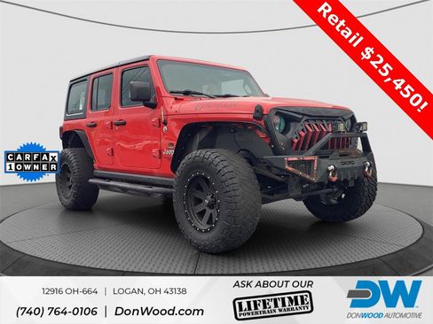 Used 2018 Jeep Wrangler Unlimited Sport image 1