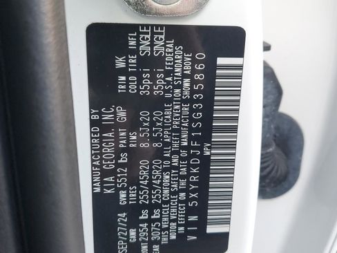 Certified 2025 Kia Sorento SX AWD/4WD image 33