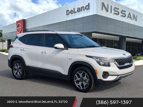 Used 2021 Kia Seltos EX image 1