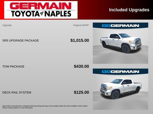 Used 2016 Toyota Tundra SR5 w/ SR5 Upgrade Package RWD image 4