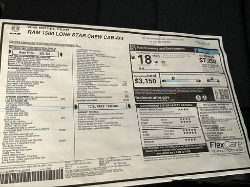 New 2026 RAM 1500 Lone Star image 16