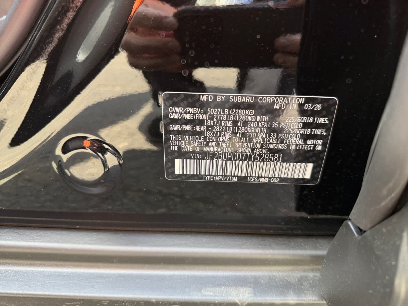 New 2026 Subaru Outback Limited AWD/4WD image 25