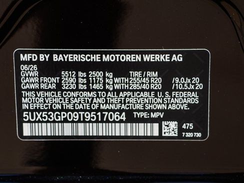 New 2026 BMW X3 xDrive30i w/ Convenience Package AWD/4WD image 25