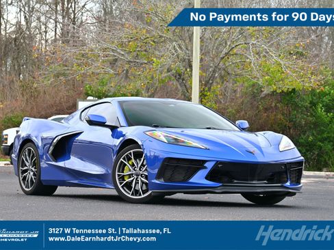 Used 2023 Chevrolet Corvette Stingray Premium Cpe w/ Z51 Performance Package RWD image 1