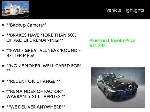 Used 2025 Hyundai Elantra SEL image 19