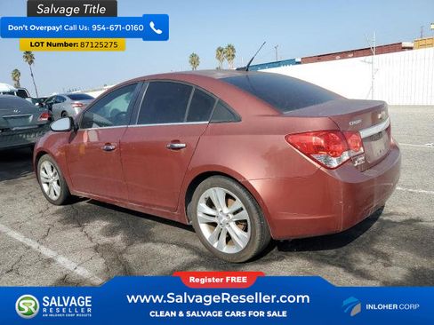 Used 2013 Chevrolet Cruze LTZ FWD image 3
