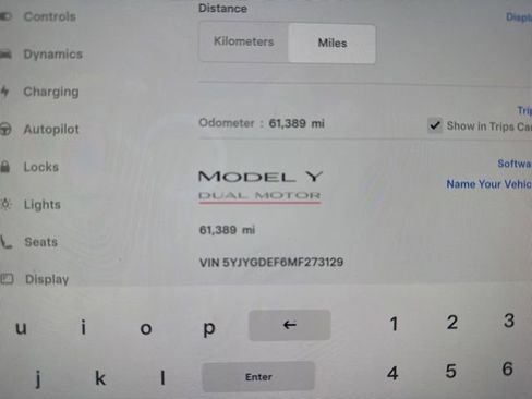 Used 2021 Tesla Model Y Performance AWD/4WD image 7