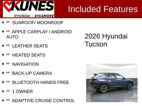 Used 2026 Hyundai Tucson SEL AWD/4WD image 2