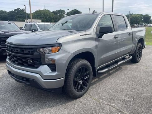 New 2026 Chevrolet Silverado 1500 Custom w/ Turbomax Blackout Package AWD/4WD image 7
