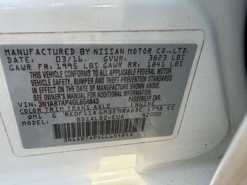 Used 2016 Nissan Sentra SV FWD image 20