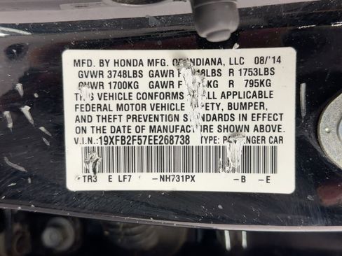 Used 2014 Honda Civic LX image 20