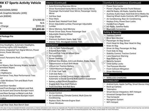 Used 2022 BMW X7 xDrive40i image 7