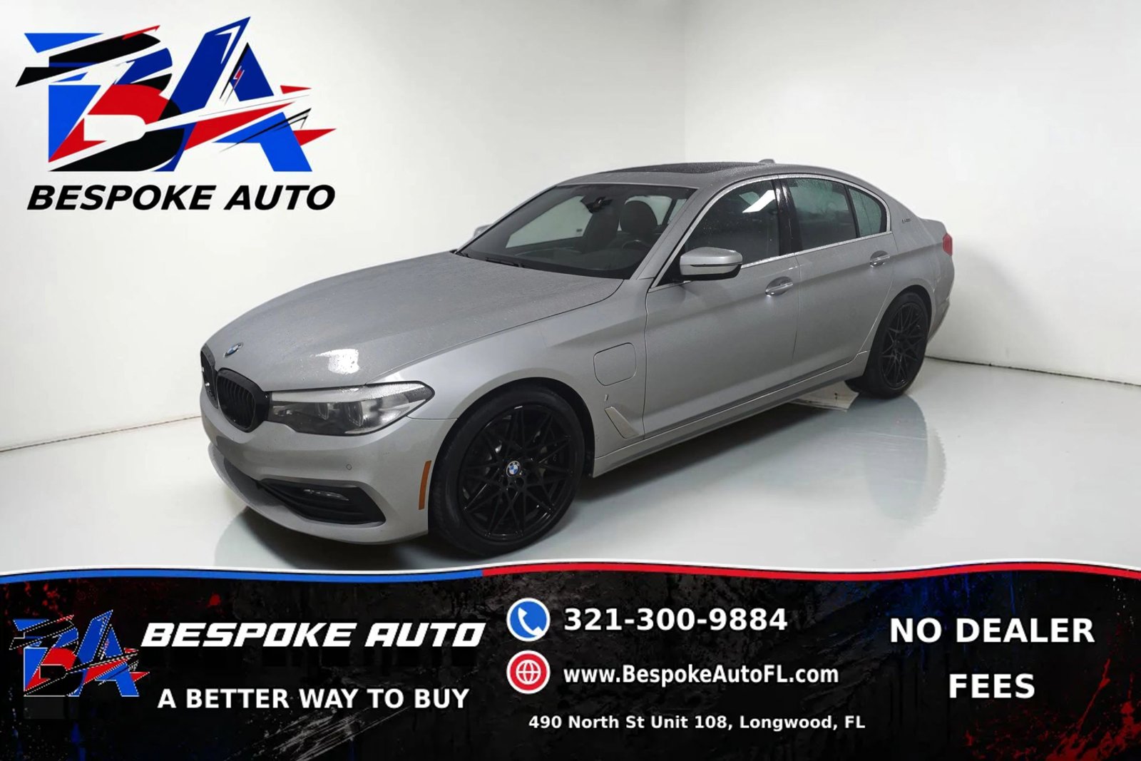 Used 2018 BMW 530e RWD image 1