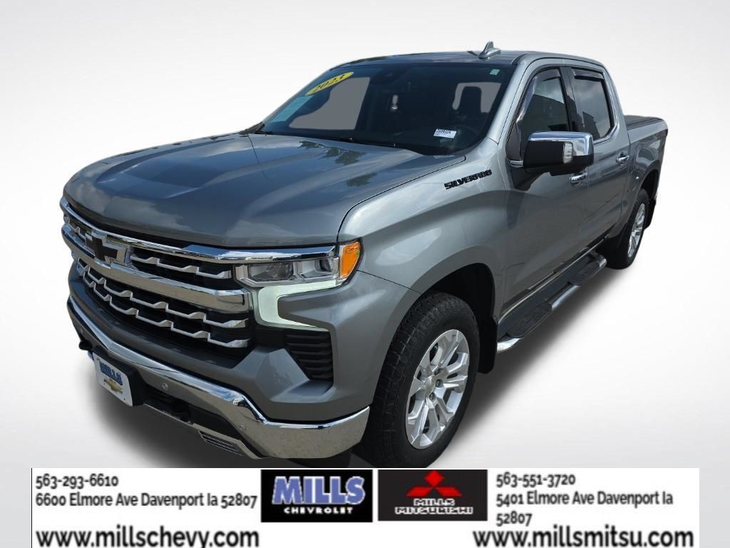 Used 2023 Chevrolet Silverado 1500 LTZ w/ LPO, Dark Essentials Package AWD/4WD 360° Tour
