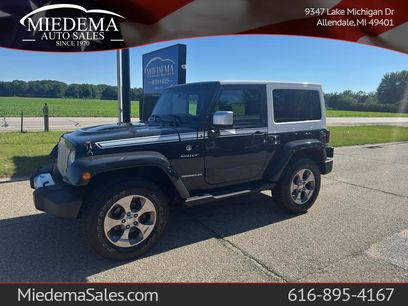 Used 2017 Jeep Wrangler Sahara w/ Quick Order Package 24E Chief