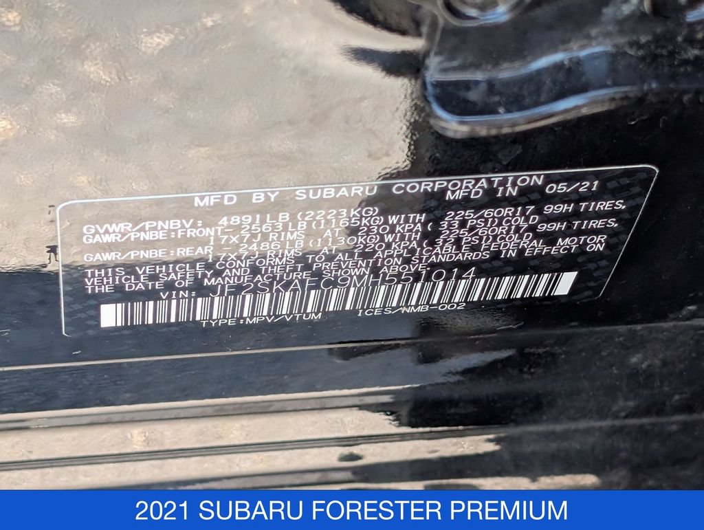 Used 2021 Subaru Forester Premium AWD/4WD image 34