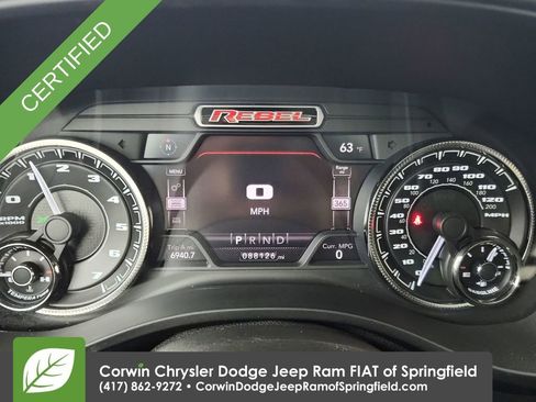 Certified 2021 RAM 1500 Rebel w/ Rebel Level 2 Equipment Group AWD/4WD image 22