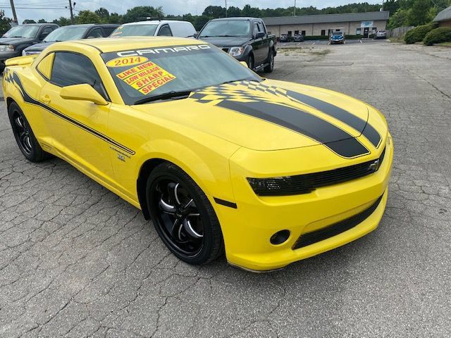 Used 2014 Chevrolet Camaro LS w/ Black Rally Stripe Package RWD image 1