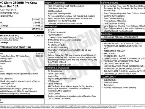 Used 2024 GMC Sierra 2500 Pro w/ Convenience Package image 11