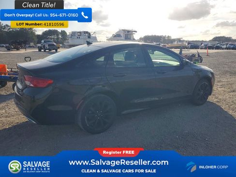 Used 2015 Chrysler 200 S w/ Navigation & Sound Group I image 4