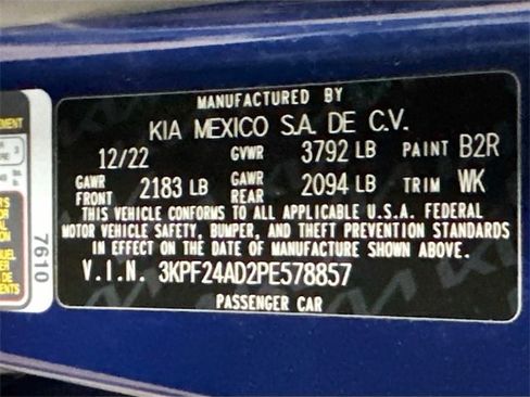 Used 2023 Kia Forte LXS image 30