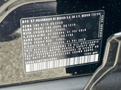 New 2026 Volkswagen Tiguan SE R-Line AWD/4WD image 31