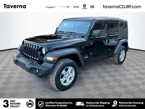 Used 2021 Jeep Wrangler Unlimited Sport S image 1
