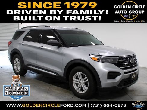 Used 2021 Ford Explorer XLT RWD image 1