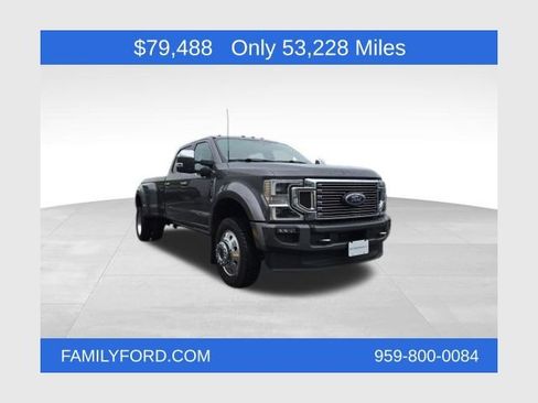 Used 2022 Ford F450 Platinum AWD/4WD image 1