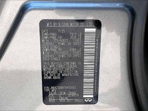 Used 2026 INFINITI QX80 4WD image 47