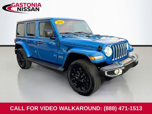 Used 2022 Jeep Wrangler Unlimited Sahara w/ Cold Weather Group image 1