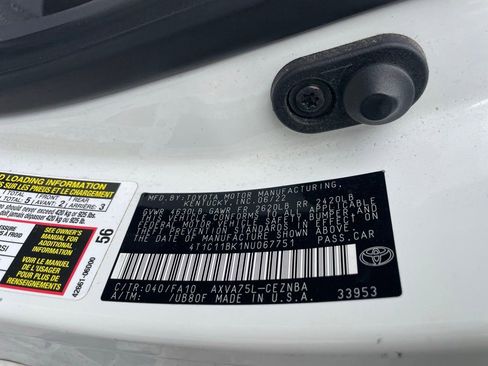 Used 2022 Toyota Camry LE w/ Cold Weather Package image 13