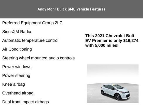 Used 2021 Chevrolet Bolt Premier image 4